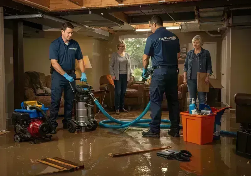 Basement Water Extraction and Removal Techniques process in Stover, MO